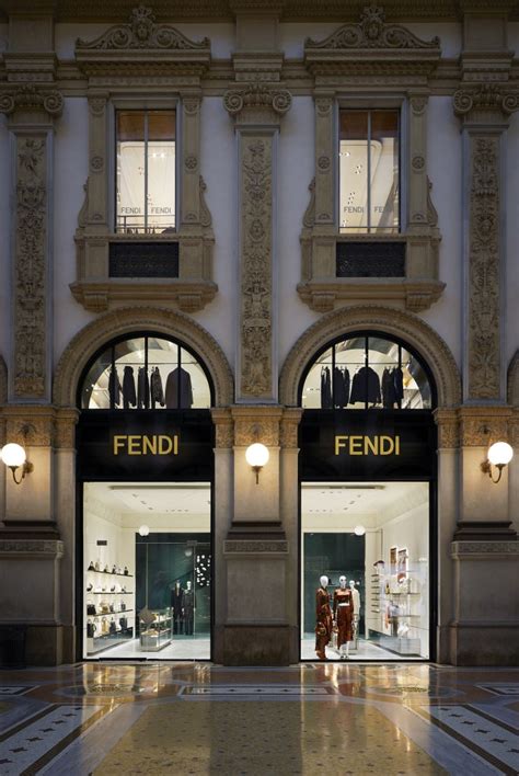 Fendi Opens New Milan Boutique in Galleria Vittorio Emanuele II